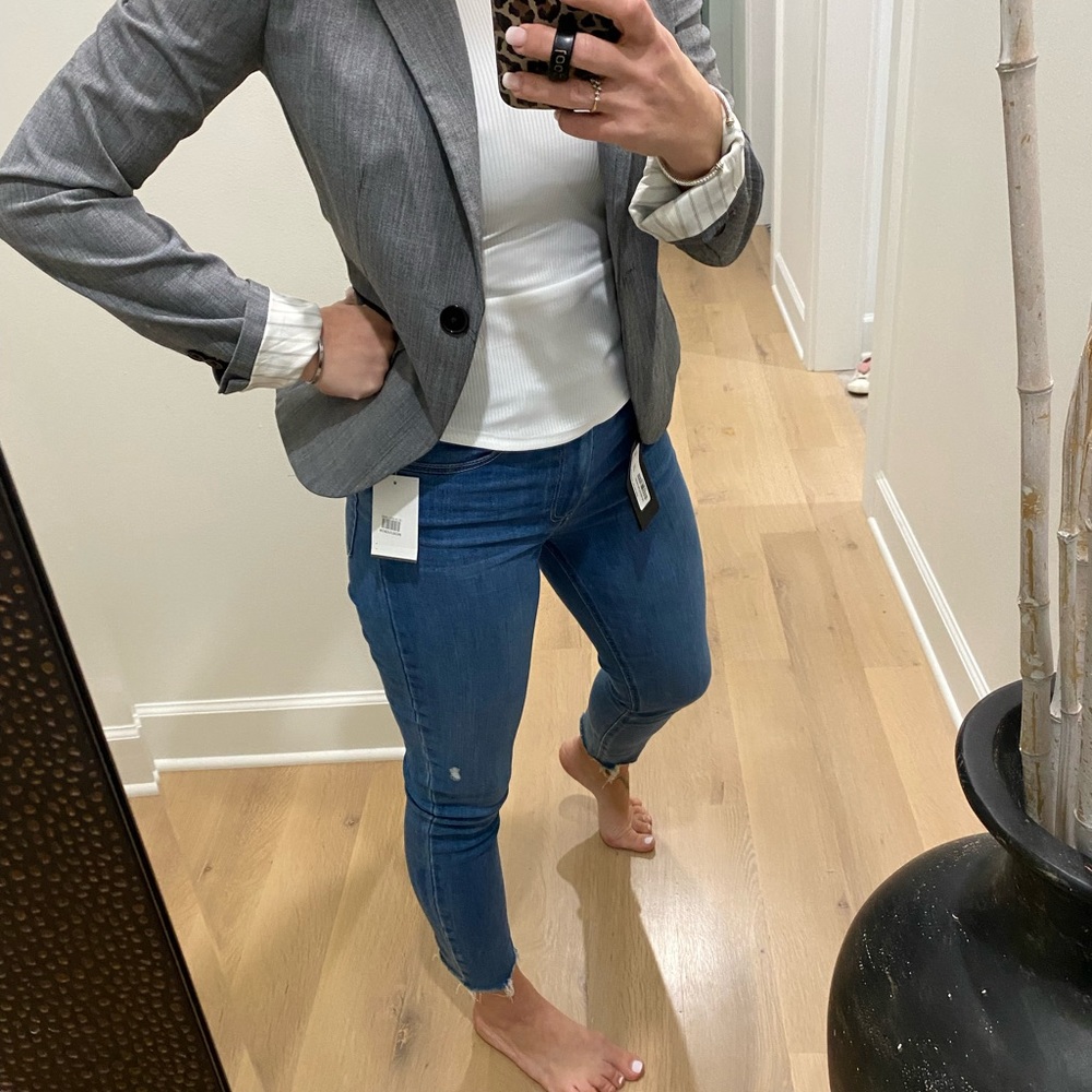 Express Gray Blazer (size 2)